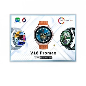 Vòng Màn Hình Reloj Thông Minh Smartwatch Montre Kết Nối Thông Minh Đồng Hồ V18 Pro Max 7 Trong 1 - Product Image 5