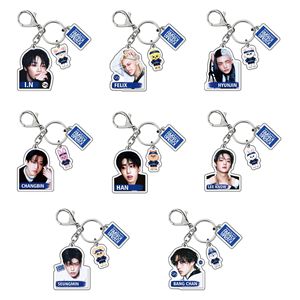 Llavero acrílico con impresión UV de Stray Kids, accesorio del álbum Karma, colgante de ídolo, set de 3 piezas - Product Image 4