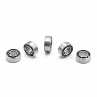 Rodamiento R SR144 Abierto ZZ 2RS de Acero Inoxidable, Rodamientos de Bolas de Ranura Profunda, Alta Velocidad, Bajo Ruido