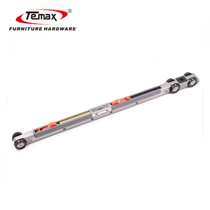 Temax M974 2 + 1 Đôi Mềm Đóng Kính Thiên Văn Cửa Trượt Con Lăn 3 Cửa Đồng Bộ Cửa Trượt Hệ Thống - Product Image 2