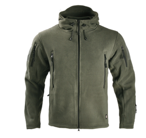Chaqueta Táctica de Invierno para Hombre DF EDS, Verde, con Capucha, Forro Polar, para Actividades al Aire Libre - Product Image 2