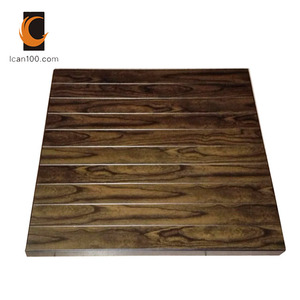 Mesa moderna <span class=keywords><strong>de</strong></span> comedor para restaurante, comedor laminado HPL 40mm, <span class=keywords><strong>Formica</strong></span> Bistro - Product Image 5
