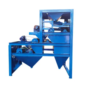 One/Two/Three/Four Roller 13000Gauss Drum Dry Magnetic Separator for Hematite Fe2O3 Magnetic Separation Iron Separator