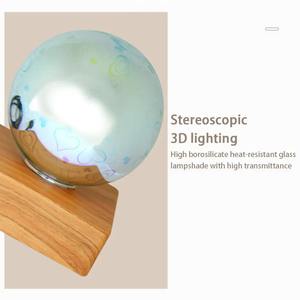 Lampe USB créative et romantique à projection ciel étoilé et feux d'artifice, pour chambre à coucher, chevet, ambiance décorative, lampe de projection pour un sommeil réparateur - Product Image 2