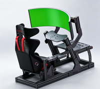 TELA TSIM-GPT70-F1 - Châssis de simulateur de course en aluminium robuste pour poste F1, usage domestique