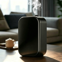 Diffuseur d'arômes intelligent sans eau à air froid mural, à piles, contrôlable par application, pour huiles essentielles, idéal pour hôtels, maisons et bureaux