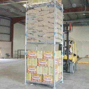 Phổ biến tùy biến vật liệu xử lý có thể tháo rời xe nâng di chuyển bài Pallet Rack cho kho lạnh - Product Image 6