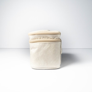 Recycled Tyvek Cosmetic Bag with Zipper Closure Durable Fashion <b>Makeup</b> Storage & Pencil <b>Case</b> for Girls (Customizable) - Product Image 3