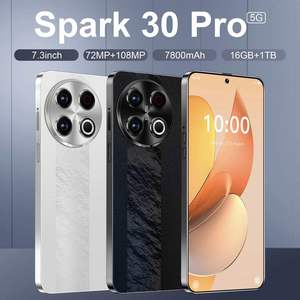 Original 5G Smart Povo5 Pro nuevo móvil para juegos Smart Spark 30 16G 1T barato <span class=keywords><strong>Tele</strong></span> Telefon Inteligente Medome - Product Image 6