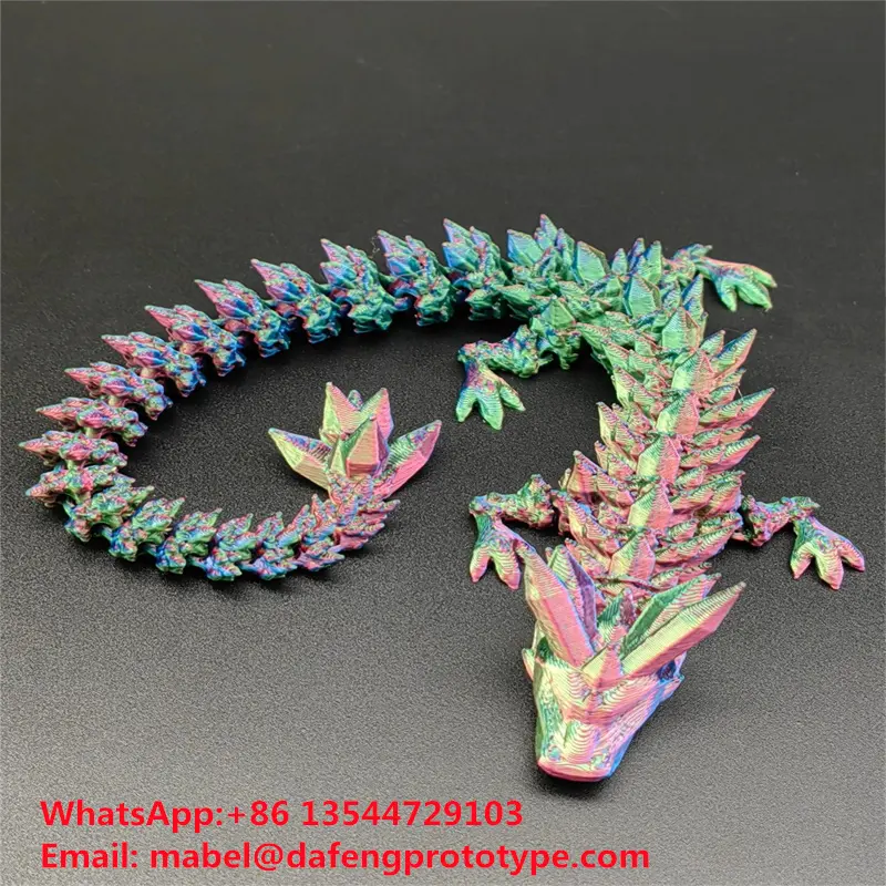 3D printing Dragon Egg the Year of the Loong Zodiac Gift Joint Movable Ornament Toys Creative Customization