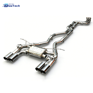 Sistema de Escape Catback de Acero Inoxidable de Alto Rendimiento con Válvulas para BMW F87 M2 N55 3.0T con Control Remoto, Acero Inoxidable T304 - Product Image 1