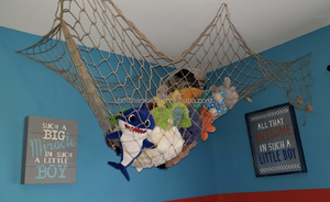 Produit en usine, décoration personnalisée, <span class=keywords><strong>filet</strong></span> <span class=keywords><strong>de</strong></span> pêche en 100% Jute - Product Image 3