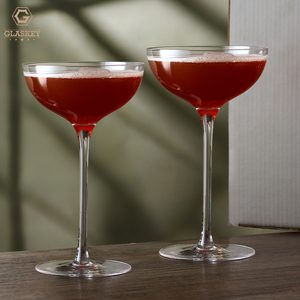 Crystal Thin Glass <strong>Champagne</strong> <strong>Coupe</strong>/Cocktail/Moscato Glass Hand Blown Coupetini Glasses for Party Dinner - Product Image 2