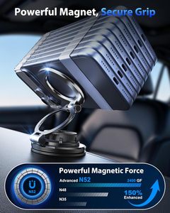 Support de téléphone portable universel personnalisé promotionnel pour voiture, support magnétique pour téléphone de voiture avec ventouse en silicone - Product Image 3