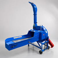 Machine à couper le foin à alimentation automatique 9Z-4.5A, broyeur d'herbe industriel, hacheuse de paille pour l'alimentation du bétail