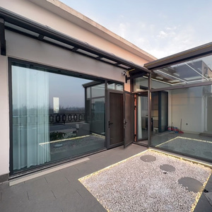 Puerta de Aluminio Clásica Serie 80, de Una Sola Hoja, con Aislamiento Térmico, para Interiores |   Vidrio con Doble Reducción de Ruido, Resistente al Viento y con Aislamiento Térmico - Product Image 2