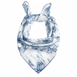Vente de gros Bandana personnalisé en coton polyester satin quantité minimale de commande bas Bandana numérique ou sérigraphié Foulards en soie - Product Image 1