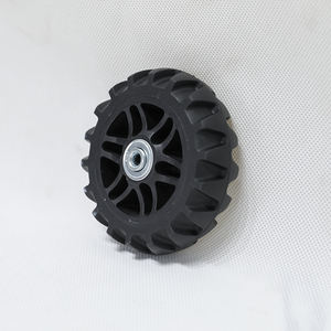 BY04 4 Zoll Tpe Gummi tank halterung Nivellierung Verriegelung rollen Rad - Product Image 4