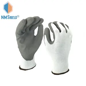 NMSHIELD bianco A4 protezione contro i tagli auto meccanico guanti CE EN388 4X42D