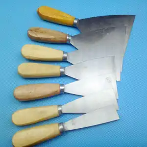 Paint Carbon Steel Metal Scraper Tool Wooden Handle Putty Knife Scraper