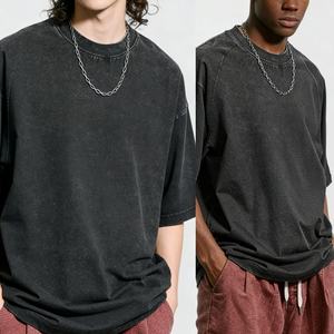 En's asual oooose O-eck versized hir-hirhirt 32S intintage intecieciabric elected uality rorop houlder acashed EE. UU. holesale - Product Image 4