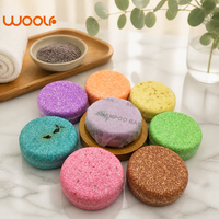 Sabun Sampo Padat Vegan Aroma Jeruk Buatan Tangan Ramah Lingkungan untuk Membersihkan Rambut
