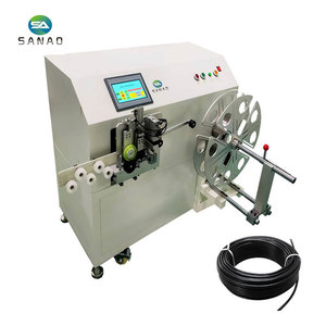 Tự động 60 Meter đo Cáp quanh co Máy cắt dây cuộn dây máy cắt với Winder - Product Image 1
