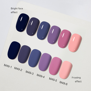 AILANUO Fournisseur professionnel de produits pour ongles, vente en gros, ensemble de vernis à ongles semi-permanent UV LED 6 couleurs, étiquette privée personnalisée - Product Image 3