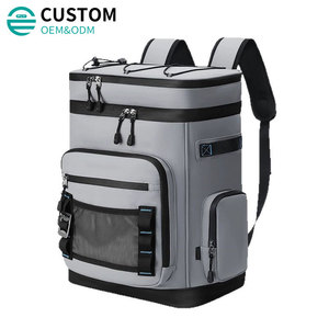 Bolsa Térmica para Alimentos Fuliya con Logotipo Personalizado, Impermeable, para Acampar al Aire Libre, Hacer Picnic en la Playa, Mochila Refrigerante Aislada de Gran Capacidad - Product Image 1