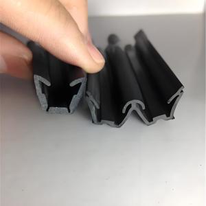 <strong>Car</strong> Window EPDM Rubber Seal <strong>Strip</strong> Flocked Sea Glass Run Channel Customizable <strong>Weather</strong> Sealing <strong>Strip</strong>