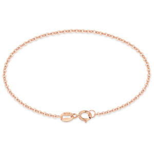 Bracciale Regolabile in Oro Massiccio 18K, Catena Franco in Oro Puro 18K, Gioiello da Donna per Regalo - Product Image 4