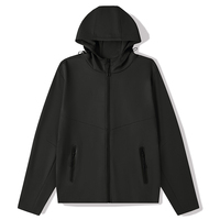 Ensembles de survêtements de sport en polyester personnalisés pour hommes, coupe-vent, pour la gym et le fitness, vente en gros, vêtements d'entraînement