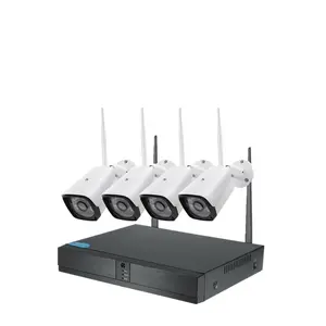 1080P 4CH Wireless Wifi Kit Überwachungs kamerasystem Wifi IP Kamera 2mpNVR Kit