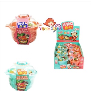 Nuevo Set de Gomitas Fondue en Forma de Fideos, Malvaviscos con Mermelada de Fresa, Caramelos Blandos 3D, Postre de Gomitas para Hot Pot con Tenedor - Product Image 3