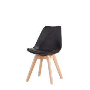 <span class=keywords><strong>Chaise</strong></span> de restaurant en pp au design <span class=keywords><strong>scandinave</strong></span> moderne, siège en plastique, mobilier en stuhl en bois massif, <span class=keywords><strong>chaise</strong></span> de <span class=keywords><strong>tulipe</strong></span> de bureau nordique - Product Image 4