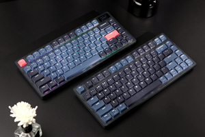 Ajazz ak832pro Bàn phím 75% Gasket gắn Bluetooth 5.1/2.4G không dây & Type-C có dây cấu hình thấp bàn phím với màn hình LED - Product Image 4