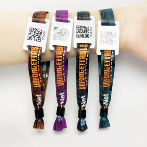 Pulsera de Tela con Diseño Personalizado Impreso, para Entradas a Festivales de Música, con Etiqueta NFC - Product Image 1