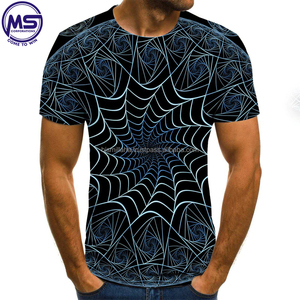 Impresión por sublimación 100% poliéster buena calidad diseño superior hombres usan camisetas prendas de vestir exteriores camisetas - Product Image 4
