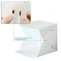 Table de photographie pour natures mortes 20x30x40cm en PVC, mini studio portable, boîte à lumière pliable, kit d'éclairage pour photographie