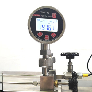 Accuracy 0.5% Vacuum <strong>Digital</strong> Air Manometer <strong>Thread</strong> M20*1.5 Pressure <strong>Gauge</strong>