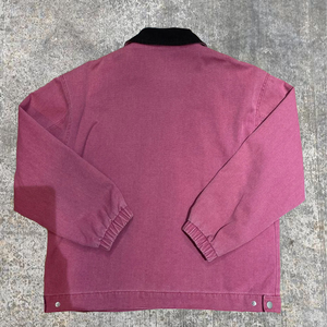 Giubbotto da lavoro in <span class=keywords><strong>Denim</strong></span> Vintage in <span class=keywords><strong>Denim</strong></span> lavato Vintage con bordo grezzo con bordo ricamato YUCHEN - Product Image 2