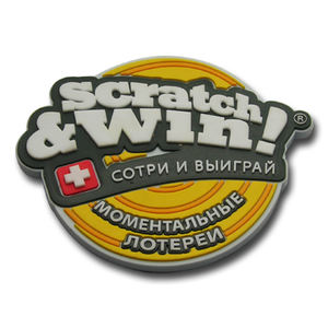 Aimant de réfrigérateur personnalisé avec logo, en caoutchouc PVC souple, impression offset, aimant de réfrigérateur souvenir - Product Image 2