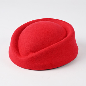 Cappello a Bombetta 100% Poliestere da Donna, Elegante, Invernale, per Hotel, Spettacoli Teatrali, Moda, a Righe - Product Image 5