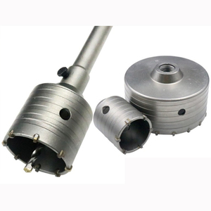 SDS cộng với Shank Carbide tip tường lỗ Saw <span class=keywords><strong>Cutter</strong></span> cho điều hòa không khí khoan lỗ bê tông xi măng tường lõi khoan Bit Kit - Product Image 2