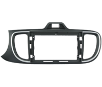 Para Kia 2017 Pegas Soluto, Accesorios Interiores para Automóvil de 9 Pulgadas, Marco para Tablero Android Auto, Radio, Navegación GPS, Reproductor de DVD