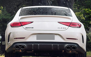 ดิฟฟิวเซอร์กันชนหลังทรง CLS53 พร้อมปลายท่อสีดำหรือสีเงิน สำหรับรถเบนซ์ W257 <span class=keywords><strong>AMG</strong></span> ปี 2018+ - Product Image 4