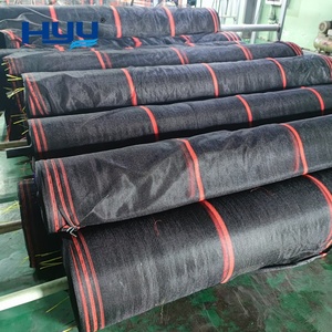 Nhiệm vụ nặng nề mảnh vỡ màu đen chống cháy giàn giáo mảnh vỡ Lưới 8'6 "x 150 'mạng lưới an toàn - Product Image 3