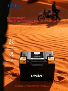 Batería de Litio <span class=keywords><strong>Aki</strong></span> Motor LP5, Marca LIYON, Batería de <span class=keywords><strong>Moto</strong></span> de Alto CCA - Product Image 3