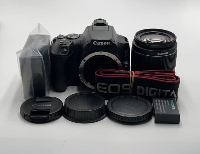 OEM Lightest Cheap DSLR Camera APS-C CMOS Sensor EF-S 18-55mm Lens SD Card Full HD Video