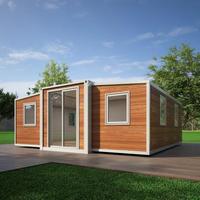 Maisons de luxe de 40 pieds, paquet d'expédition, conteneurs préfabriqués, maisons en béton